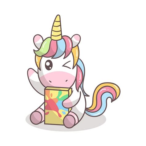 Premium Vector Cute Unicorn Concept