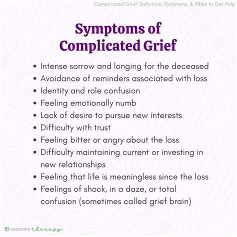 Complicated Grief Definition Symptoms And When To Get Help