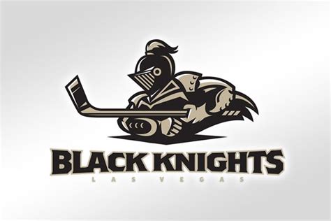 Unfortunately, some teams only stick with their logo choices for a few years before they quickly rebrand the las vegas golden knights had a magical run in their inaugural season, going all the way to the stanley cup. Las Vegas Black Knights on Behance | Blackest knight ...