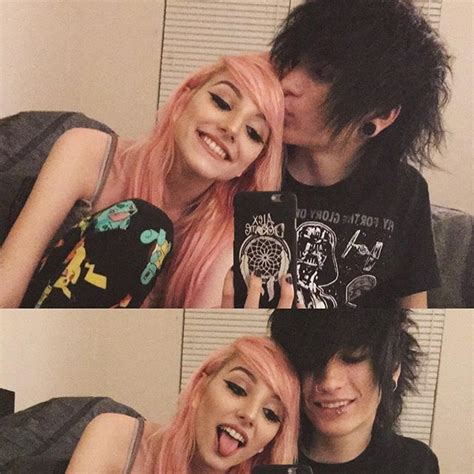 alex dorame and johnnie guilbert cute emo couples scene couples tumblr couples emo guys cute