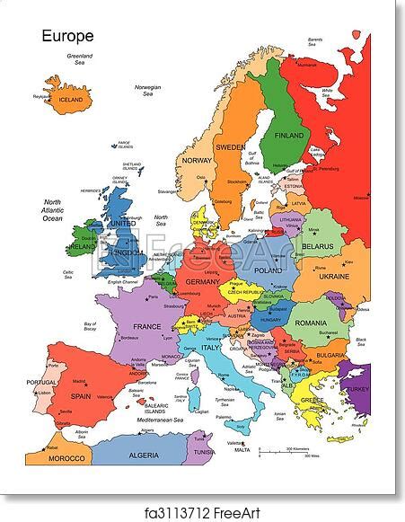 I Gave My Friend A Blank Map Of Europe And A List Of Country Names And