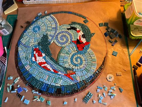 My Project In Introduction To Mosaic Artwork Course Domestika