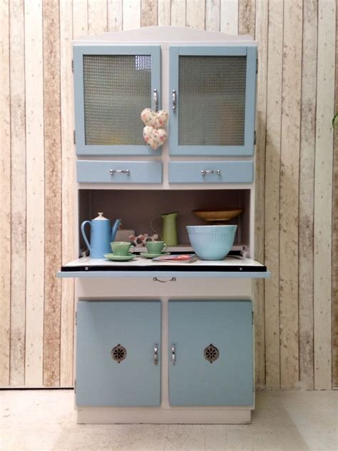 Vintage appliances revive that 50s vibe home garden. Vintage Retro Kitchen Cabinet Cupboard Larder kitchenette ...