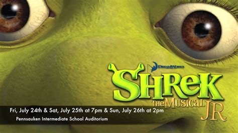 Shrek The Musical Jr Promo 2015 Youtube