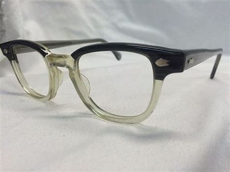True Vintage Old Man Eyeglasses Usa Gray By Customvintageeyewear Men