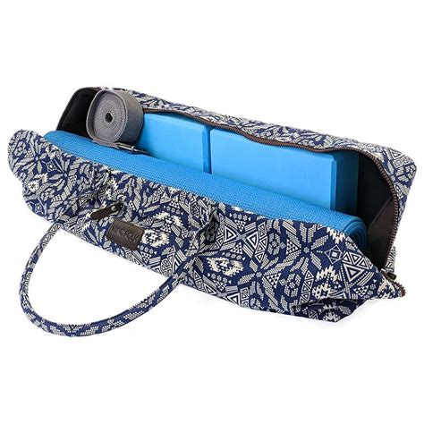 Esvan Yoga Mat Bag Yoga Tote Carrier Shoulder Bag Carryall Tote For
