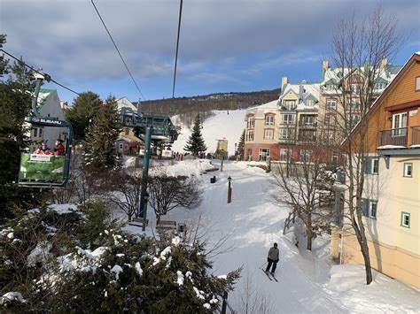 La Station De Ski Mont Tremblant En Photos Lm Le Qu Bec