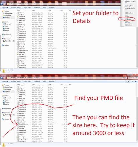 Tutorial How To Find Your Pmd File Size By Moonlitsatin On Deviantart