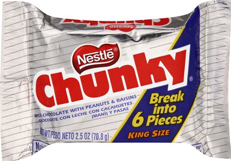 Nestle Chunky Candy Bar 24 Ea