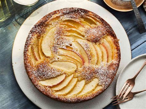 Buttery Apple Almond Cake Recipe