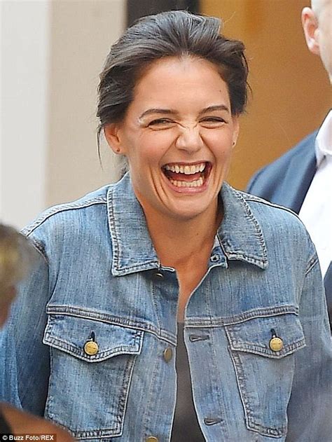 Katie Holmes Arrives To Set Of Commercial Shoot With No Makeup On After Stunning At NYC Party