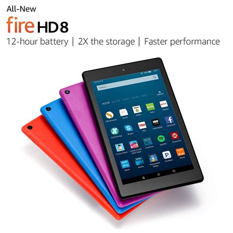 All New Fire Hd 8 Tablet 8 Hd Display Wi Fi 16 Gb Includes