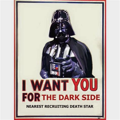 Darth Vader Recruitment Poster