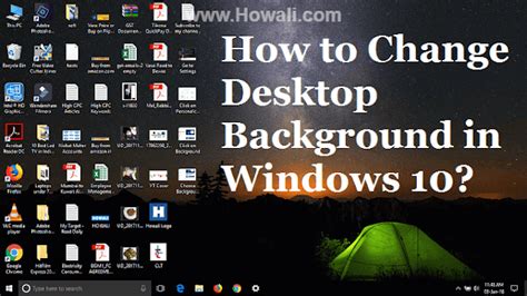 How To Change Desktop Background On Windows 10 Howali