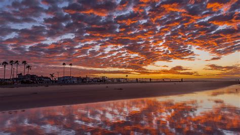 1600x900 Usa Coast Sunrises And Sunsets Houses Sky 1600x900 Resolution