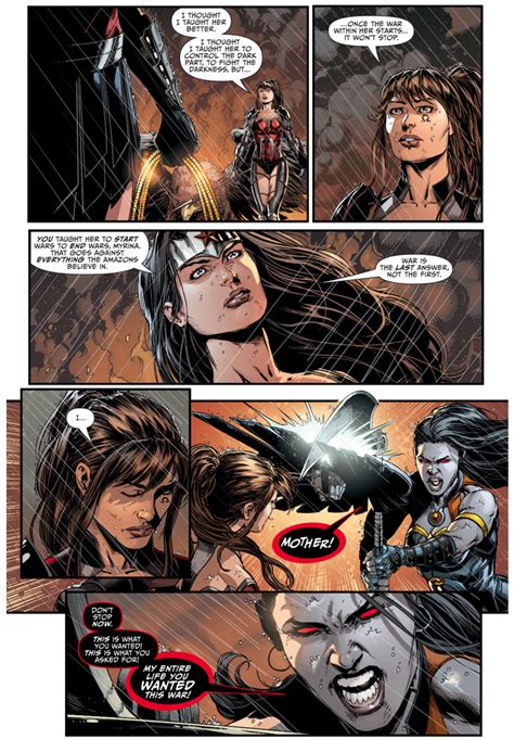 Wonder Woman Defeats Grail And Darkseid Darkseid War Comicnewbies