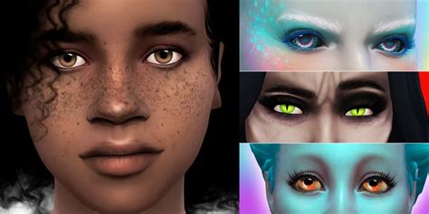 Sims 4 White Eyes