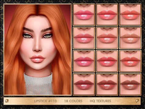 The Sims Resource Lipstick 110