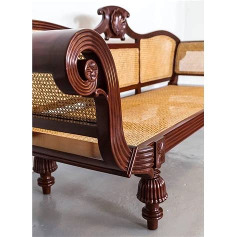 Australian colonial cedar furniture on clive robertson's channel 7 morning show 1986. Anglo-Indian or British Colonial Mahogany Sofa 3 | Wooden ...