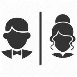 Download Wc toilet man and woman icon #14030 - Free Icons and PNG Backgrounds