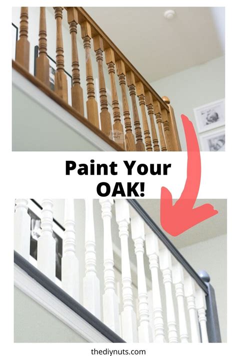 Painted Staircase Railing Refinish Staircase Painting Wooden Stairs