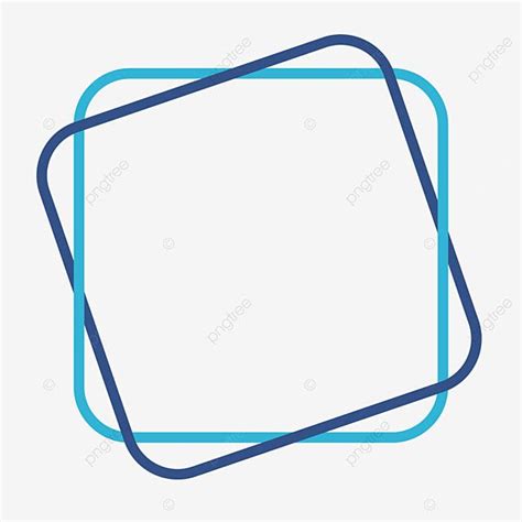 Png Simple Borders Easy Frame Light Blue Background Clip Art