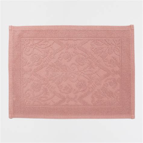 Adairs microplush bobble bath mat coal. PINK FLORAL JACQUARD BATH MAT - Bathmats - Bathroom | Zara ...