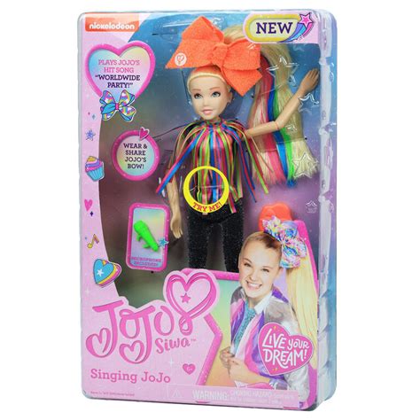 Jojo Siwa Jojo Singing Doll Worldwide Party 10 Inch Doll English
