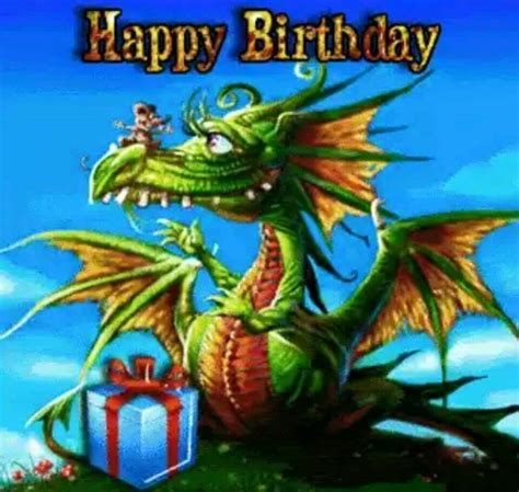 Happy Birthday Happy Birthday Dragon Happy Birthday Fun Happy