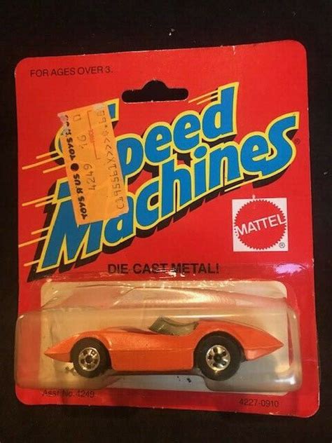 Mattel Hot Wheels 1982 Speed Machines Red Lowdown 4249 For Sale Online