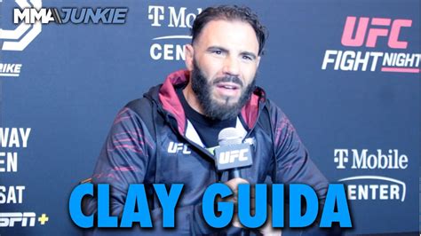 Clay Guida Feels 41 Going On 21 Ahead Of 35th Octagon Appearance Ufc On Espn 44 Youtube