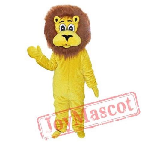 Plush Lion Mascot Costume Adult Mascot Costume For Christmas