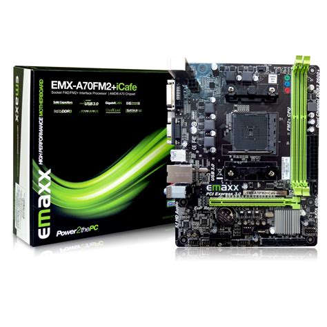 Emx A70fm2icafe Emaxx Motherboards