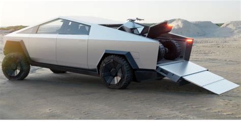 Cybertruck Elon Musk Unveils Teslas Futuristic Off Road Electric Vehicle