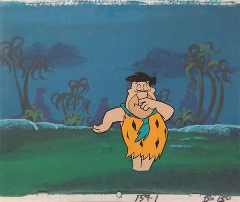 Flintstones Original Production Cel Barney Rubble