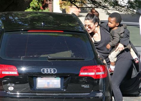 Sandra Bullock Drops Son Louis Off At School Photos Huffpost