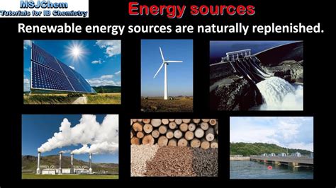 They differ from fossil fuels principally in their diversity, abundance and potential for use anywhere on the planet, but above all in that they produce. C.1 Renewable and non-renewable energy sources (SL) - YouTube