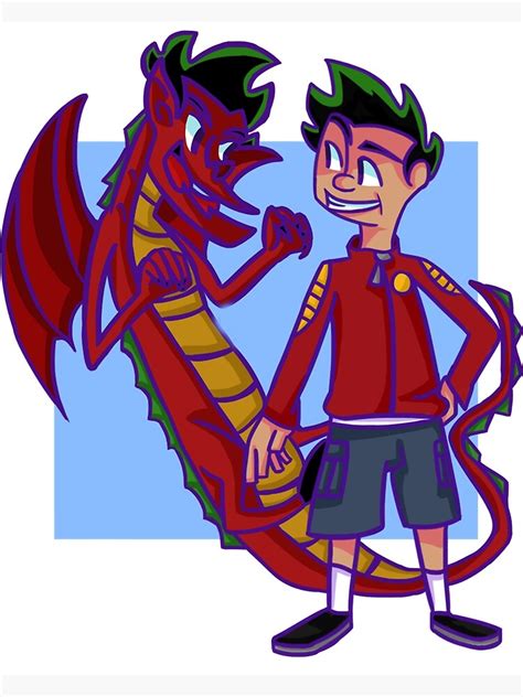 American Dragon Jake Long Poster For Sale By Daigh1xe67 Redbubble