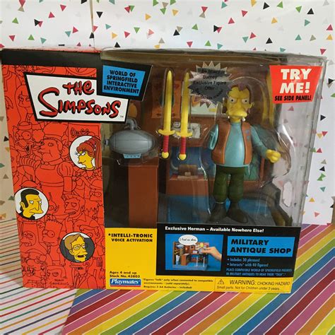 Playmates The Simpsons World Of Springfield Interactive Figures Series Montgomery Burns Figure W