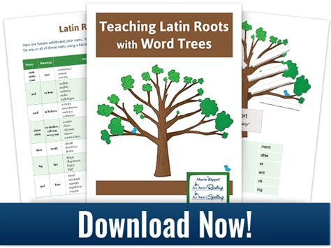 Teach Latin Roots With Word Trees Free Download And Video