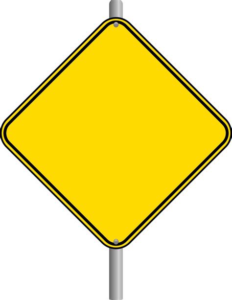 Blank Construction Sign Png Image Png All