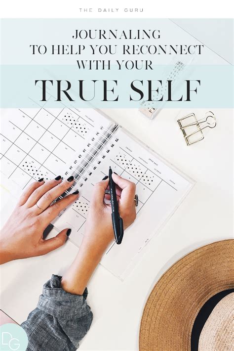 Journaling To Help You Reconnect With Your True Self Reconnect With