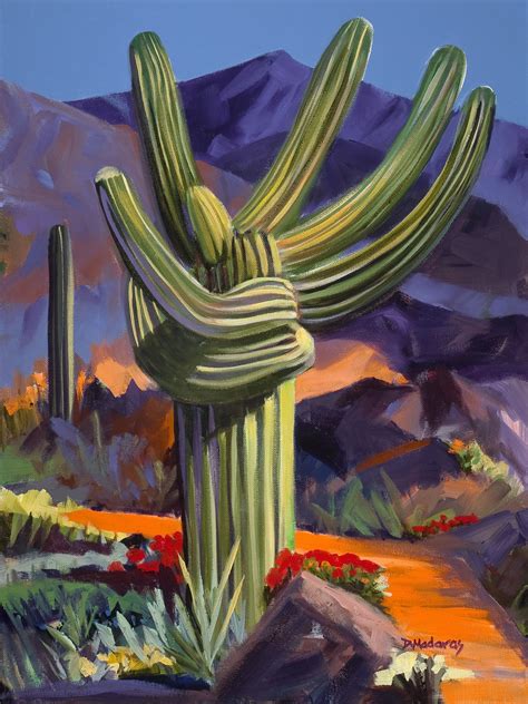 Pin On Desert Cactus Paintings