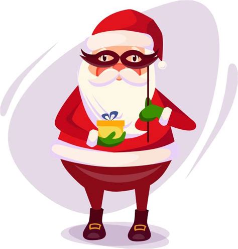 What Is Secret Santa Illustrations Royalty Free Vector Graphics And Clip