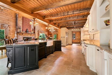 Log Cabin Kitchen Howell New Jersey By Design Line Kitchens