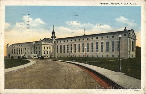United States Penitentiary Atlanta Ga Postcard