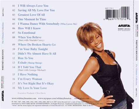 Whitney Houston I Will Always Love You Original New Whitney Houston