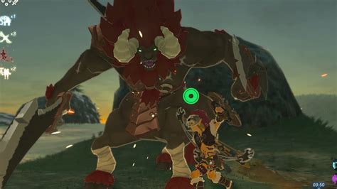 Savage Lynel Shield Vs Red Lynel Breath Of The Wild Youtube