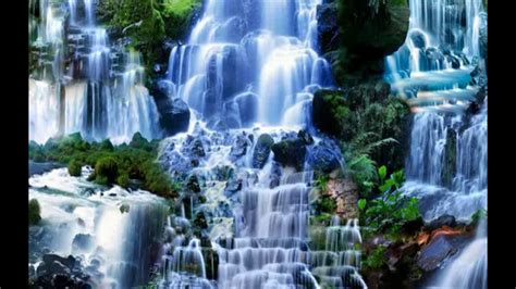 Beautiful Waterfalls Scenery Wallpaper Images Youtube