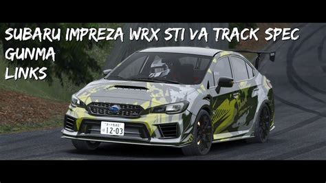 Assetto Corsa Subaru Impreza Wrx Sti Va Trackspec Gunma Gunsai